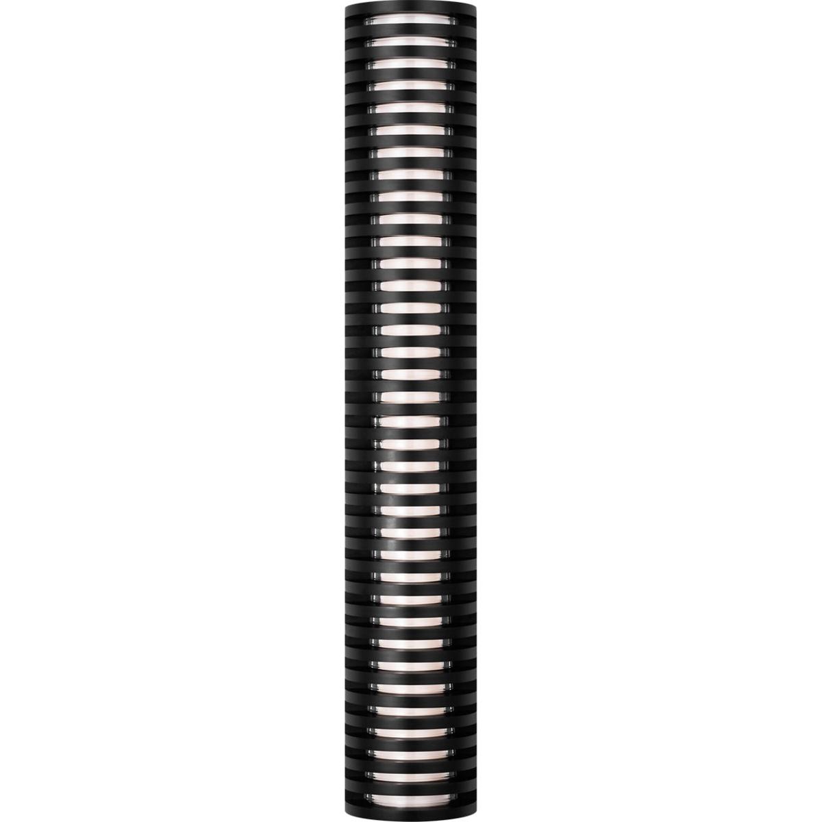 Visual Comfort Modern Collection SLOWS71827OB Sean Lavin Quoddy LED 36.5 inch Outdoor Black Outdoor Wall Lantern