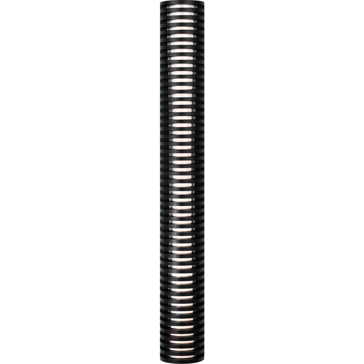 Visual Comfort Modern Collection SLOWS71927OB Sean Lavin Quoddy LED 48.5 inch Outdoor Black Outdoor Wall Lantern