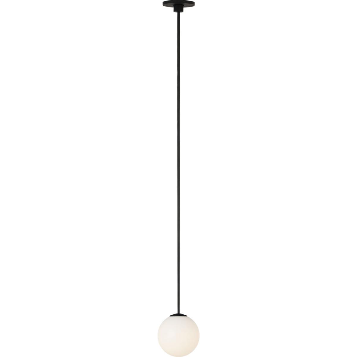 Visual Comfort Modern Collection SLPD59127B Sean Lavin Orbet LED 3 inch Nightshade Black Port Alone Pendant Ceiling Light