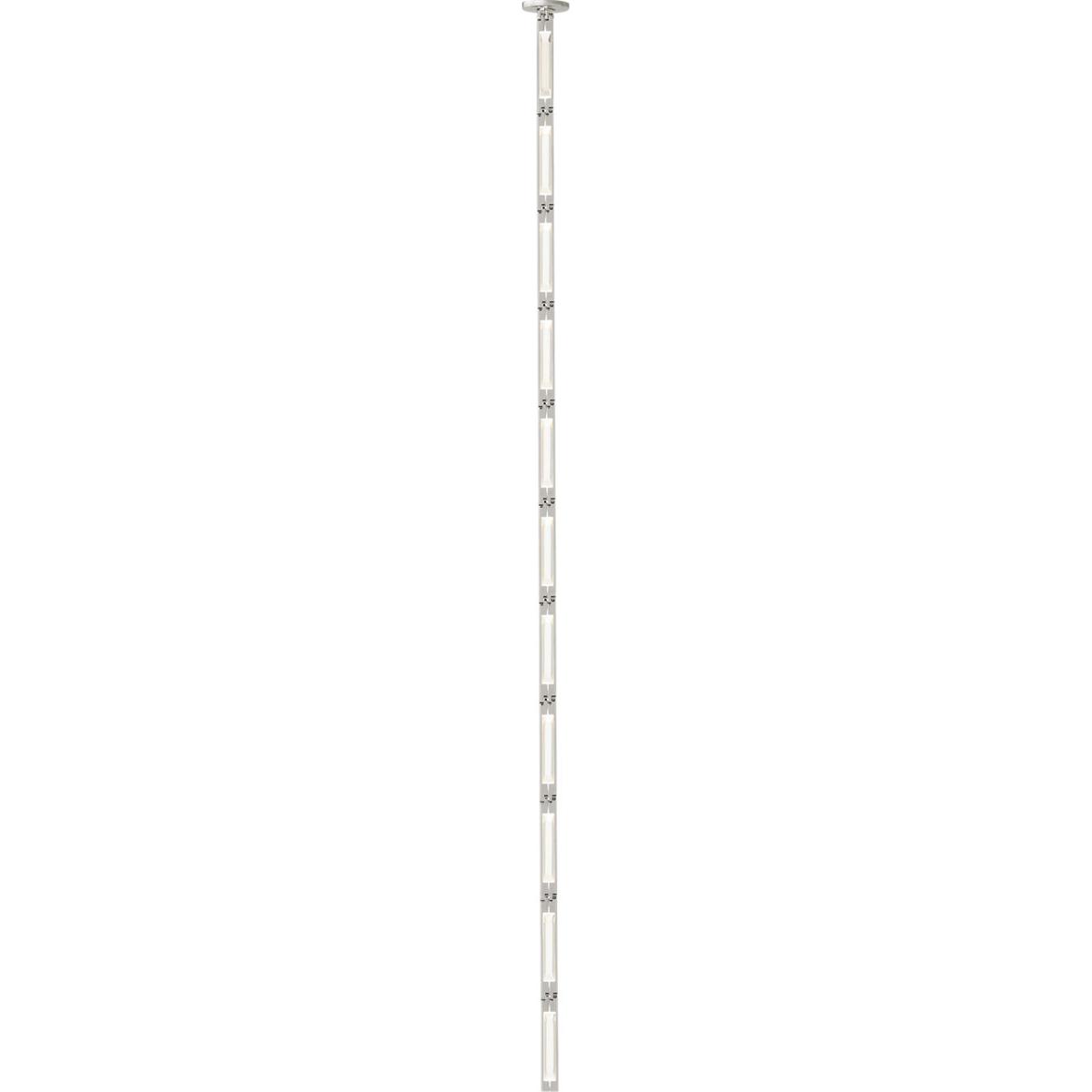 Visual Comfort Modern Collection SLPD65130NS Sean Lavin Catena LED 0.8 inch Polished Nickel Pendant Ceiling Light in 3000K, Surface