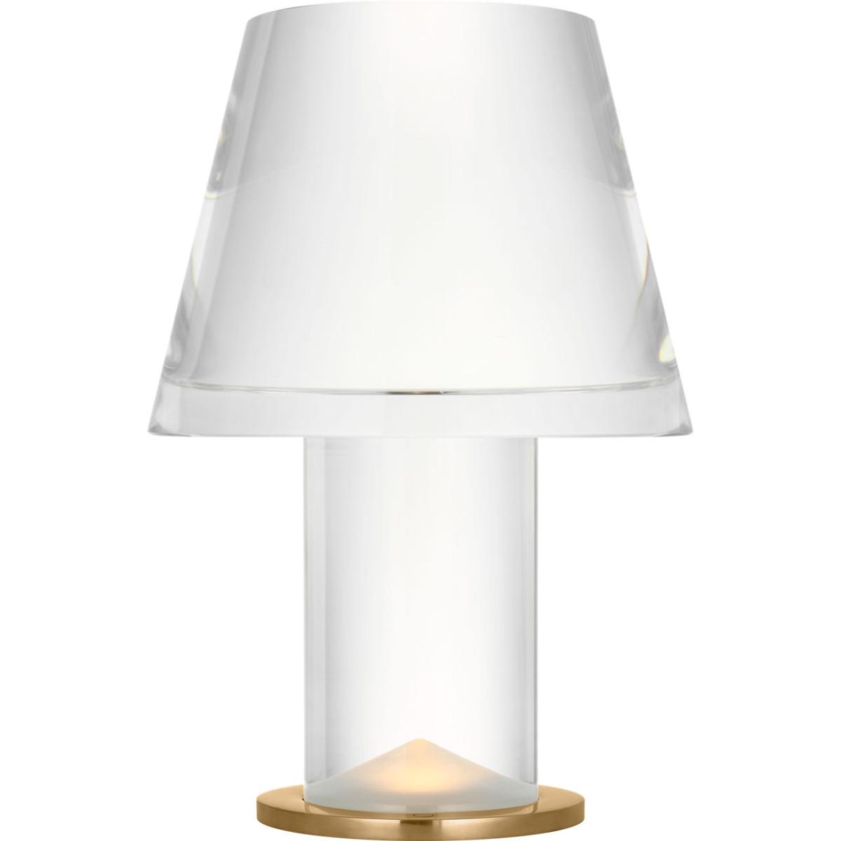 Visual Comfort Modern Collection SLTB74527HABCG Sean Lavin Beryl 17.2 inch 15.2 watt Hand-Rubbed Antique Brass Tapered Table Lamp Portable Light