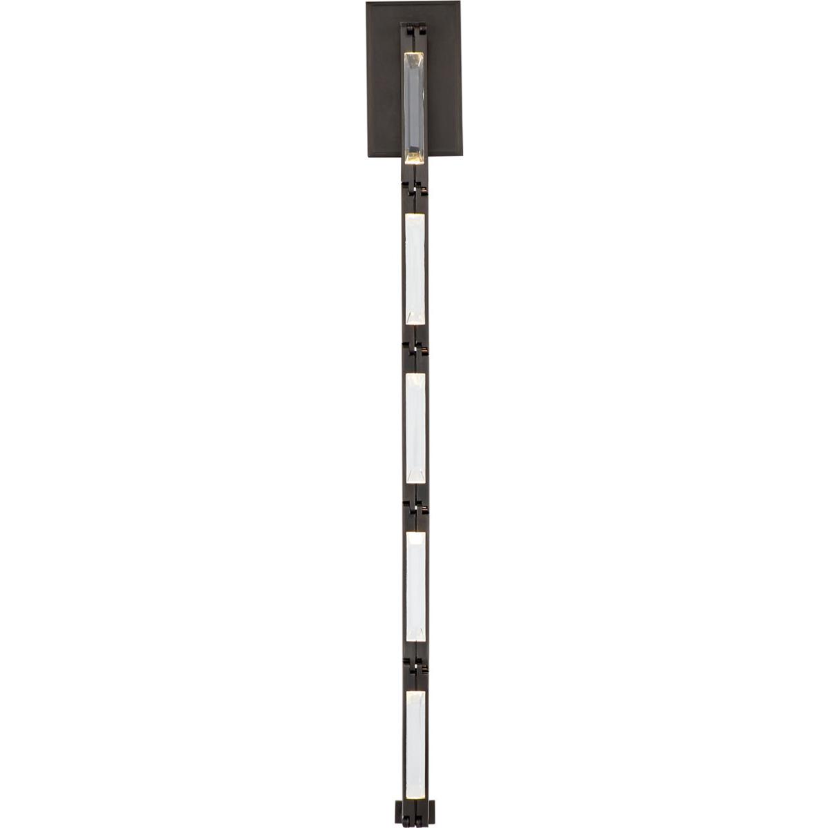 Visual Comfort Modern Collection SLWS65630BZ Sean Lavin Catena LED 0.8 inch Bronze ADA Sconce Wall Light in 3000K