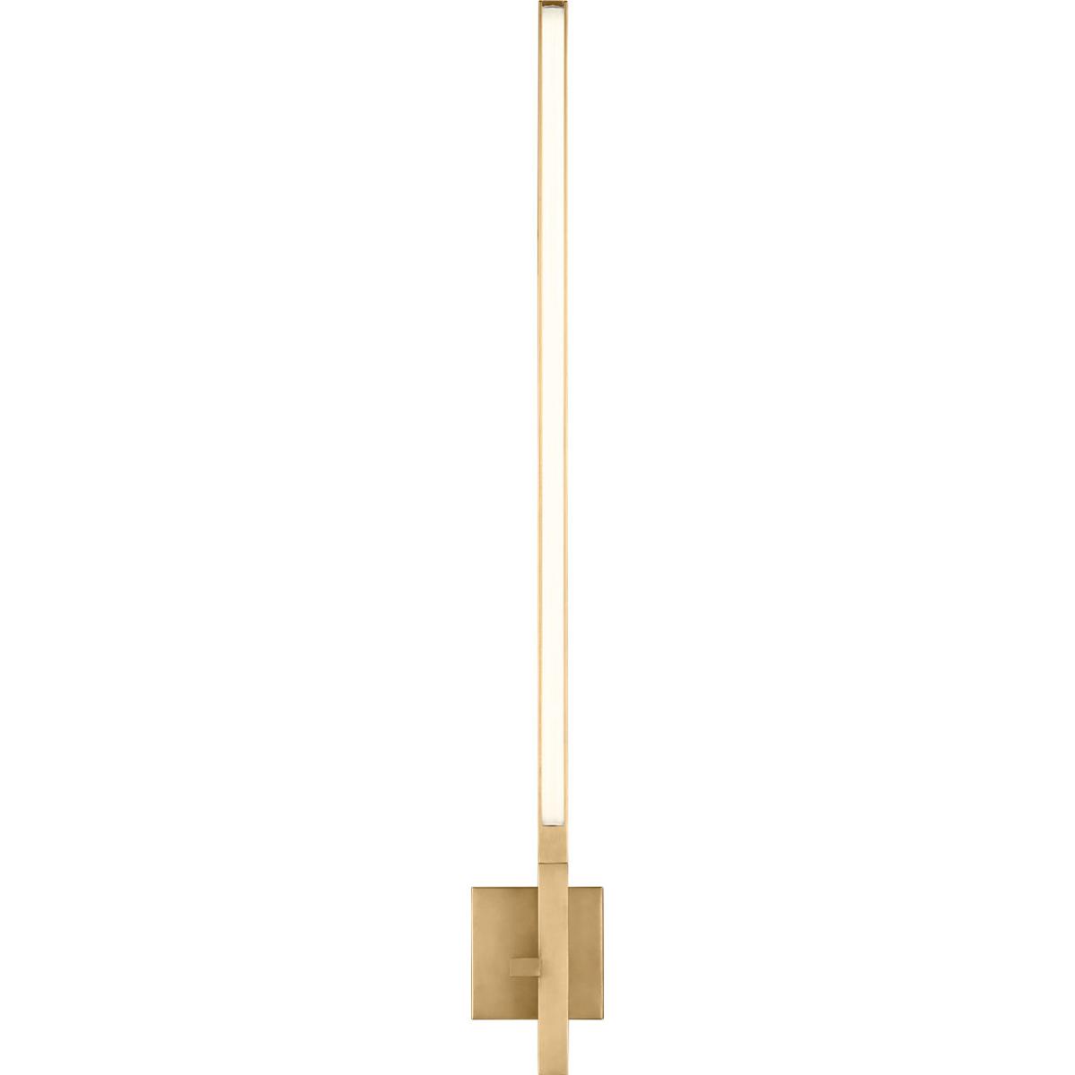 Visual Comfort Modern Collection SLWS67927CCHAB Sean Lavin Cityscape Right LED 4.5 inch Hand Rubbed Antique Brass Sconce Wall Light, X-Large