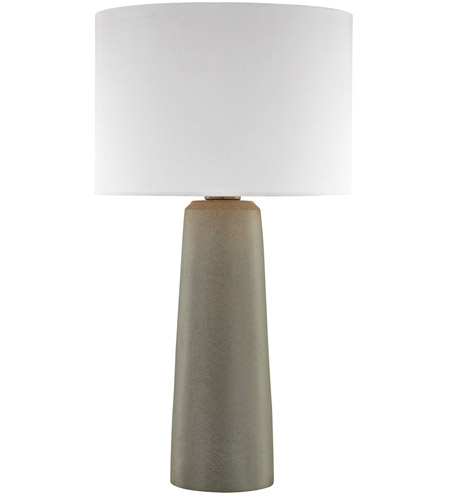 TrulyCoastal 30577-C Peconic Bay 27 inch 100 watt Concrete Outdoor Table Lamp in Incandescent photo