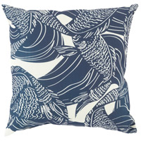 TrulyCoastal 31792-NC Chatham 20 X 20 inch Navy and Off-White Outdoor Throw Pillow photo thumbnail