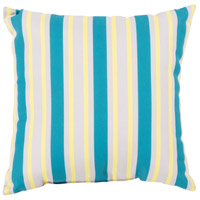 TrulyCoastal 31929-AI Mobjack Bay 18 X 18 inch Blue and Off-White Outdoor Throw Pillow photo thumbnail