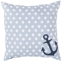 TrulyCoastal 31987-LG Mobjack Bay 20 X 20 inch Grey and Off-White Outdoor Throw Pillow photo thumbnail