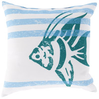 TrulyCoastal 32047-IS Mobjack Bay 20 X 20 inch Off-White and Blue Outdoor Throw Pillow photo thumbnail