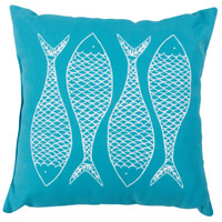 TrulyCoastal 32054-SB Mobjack Bay 26 X 26 inch Blue and Off-White Outdoor Throw Pillow photo thumbnail