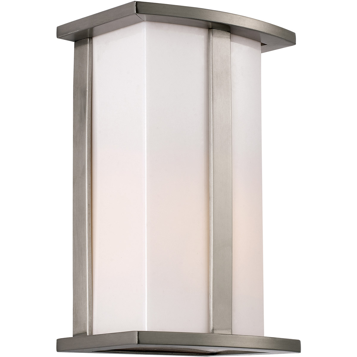 Trans Globe Lighting 40290-ST Chime 1 Light 10 inch Steel Outdoor Pocket Lantern