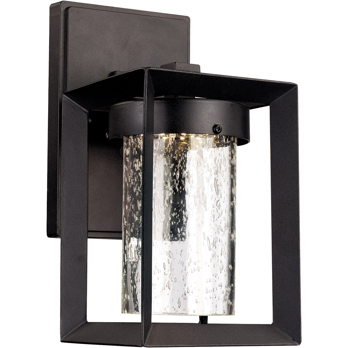 Trans Globe Lighting LED-50160-BK Taylor LED 10 inch Black Outdoor Wall Lantern