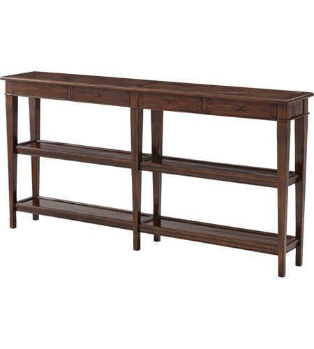 Theodore Alexander Cb53002 Castle, 12 Inch Console Table With Drawers