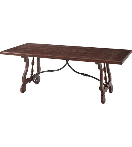 Theodore Alexander CB54006 Castle Bromwich 82 X 39 inch Dining Table