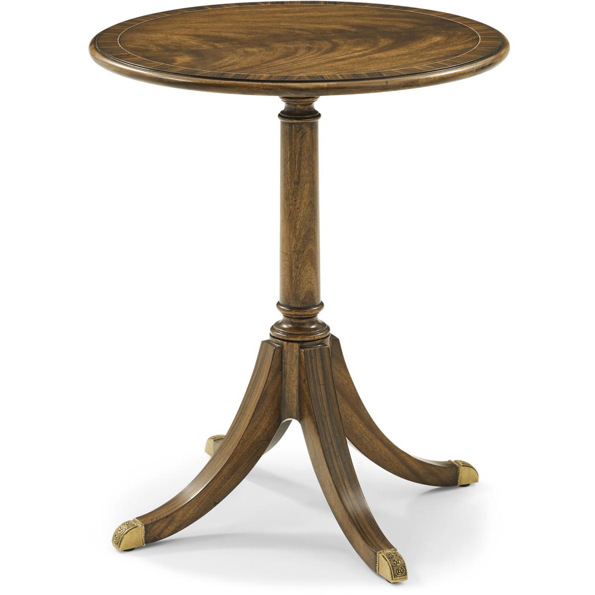 Theodore Alexander SC50047 Sloane 24 X 20 inch Edwardian Brown Accent Table, Wooden