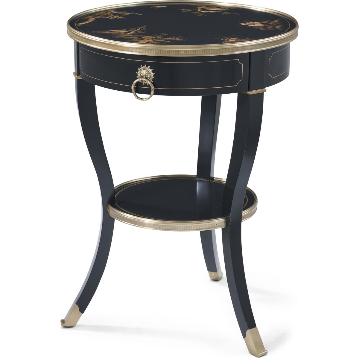 Theodore Alexander TA50451 Brushwork 28 X 20 inch Lamp Table, Wooden