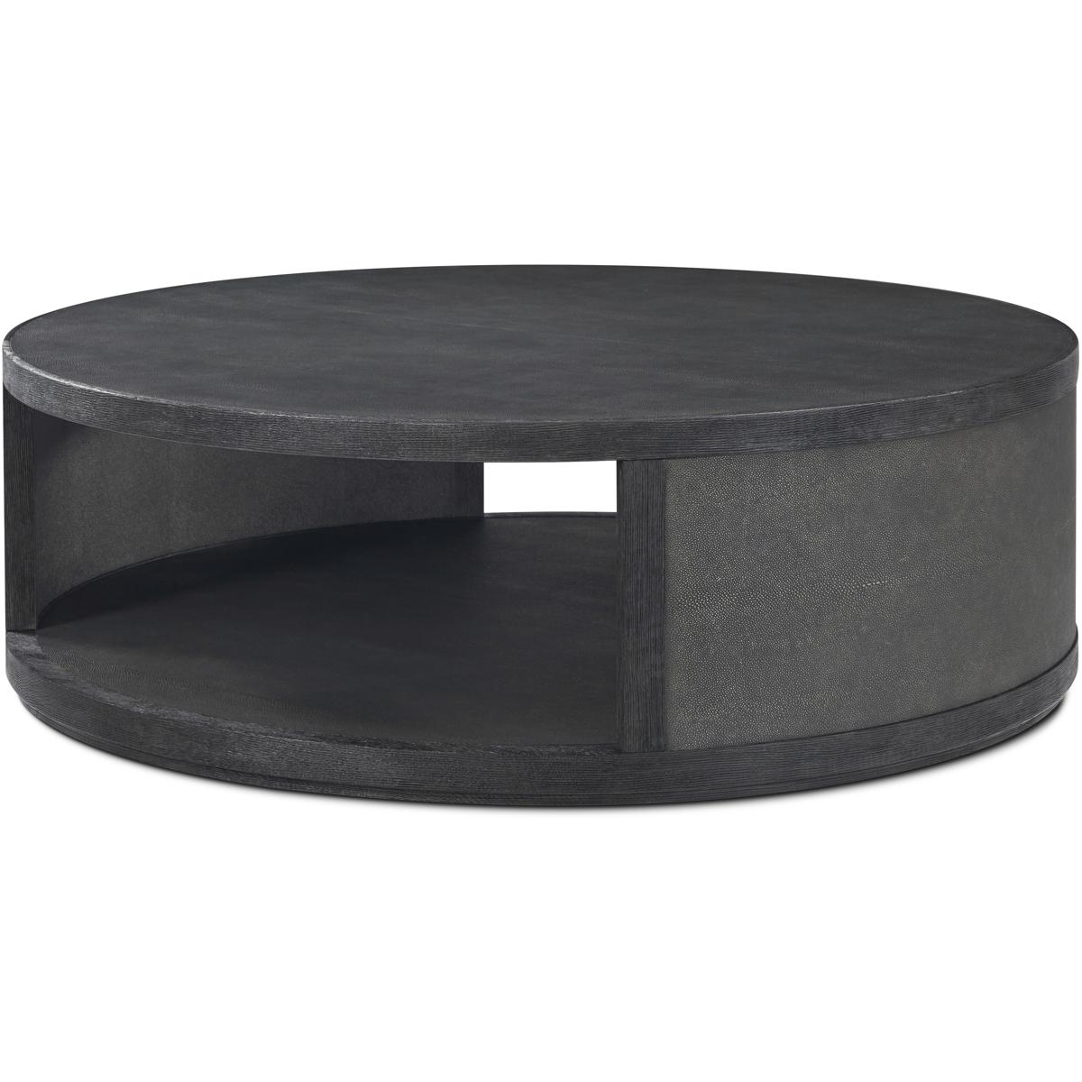 Theodore Alexander TA51254.C403 Maxwell 54 X 54 inch Obsidian Cocktail Table, Wooden