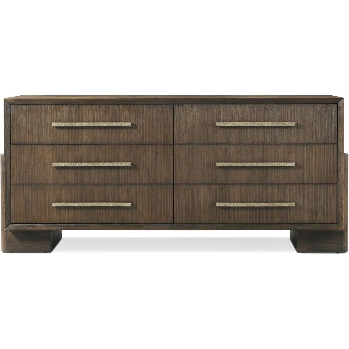 Theodore Alexander TA60206.C409 Urbane Campfire Dresser, Wooden