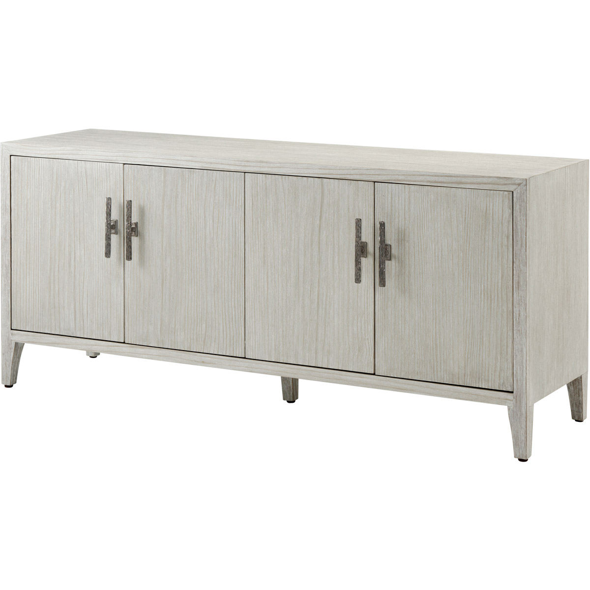 Theodore Alexander TA62003 Breeze 68 X 19 inch Sea Salt with Dark Sterling Entertainment Console