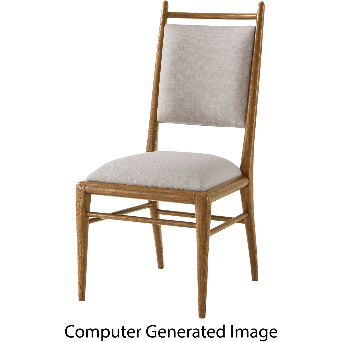 Theodore Alexander TAS40024.1BYB Nova II Dawn Dining Side Chair