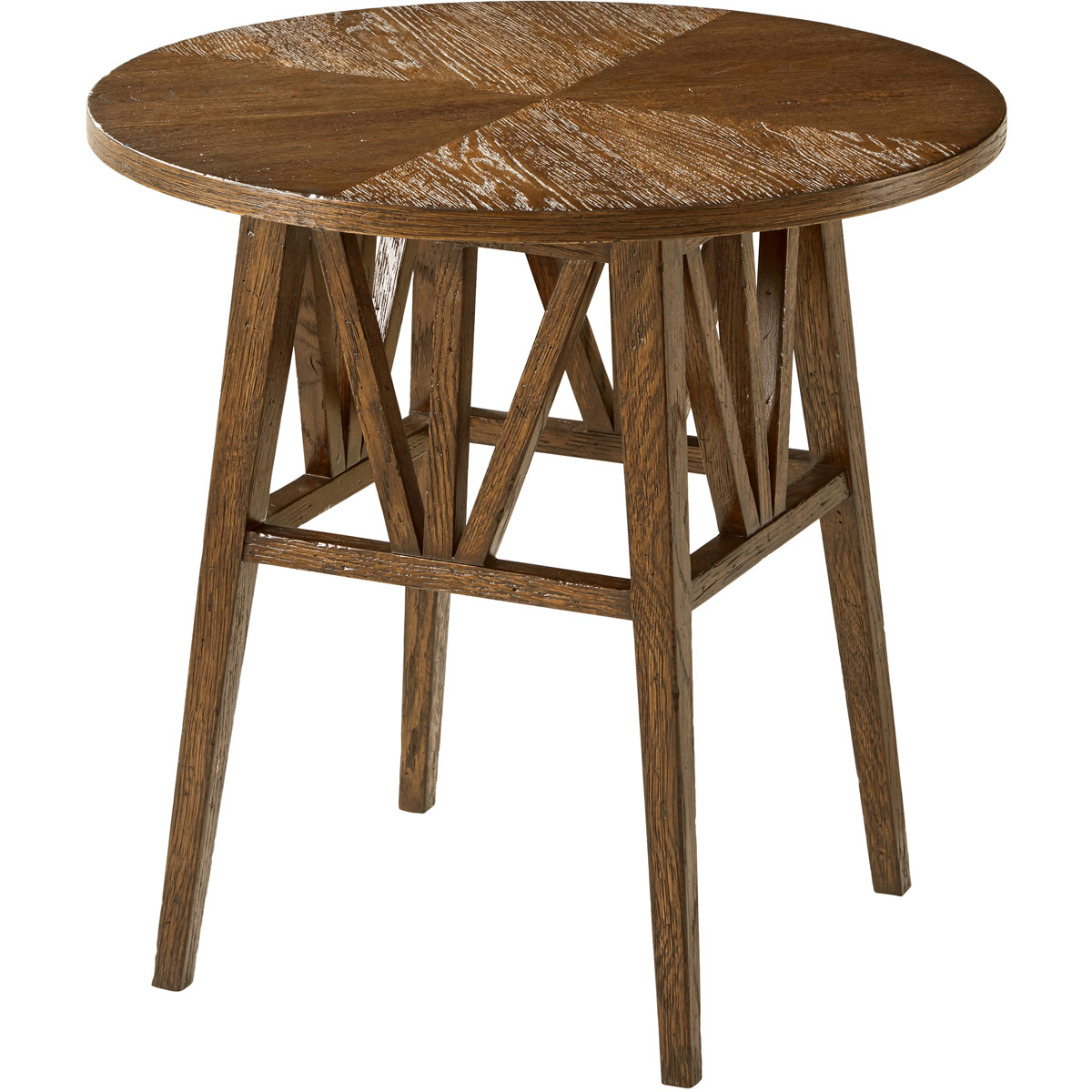 Theodore Alexander TAS50078.C254 Nova 22 X 22 inch Dusk Round Side Table