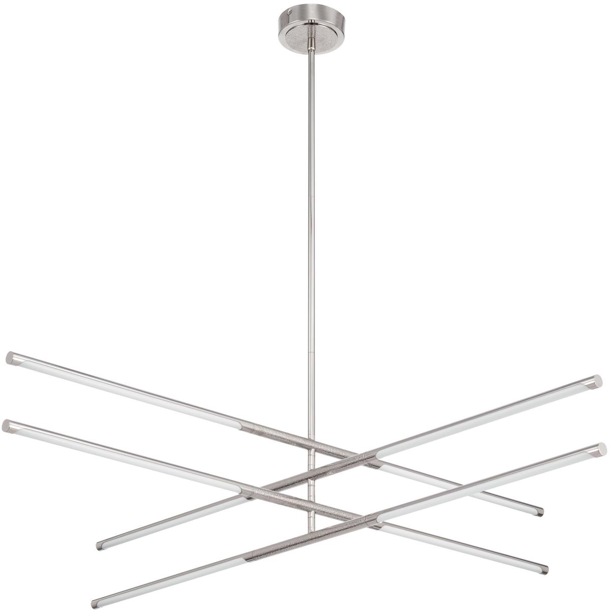 Thesis 207286A Overture LED 48 inch Polished Nickel Chandelier Ceiling Light