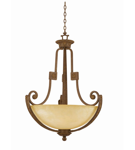 Ambassador 6 Light Pendants in Morrocan Bronze 31122 31