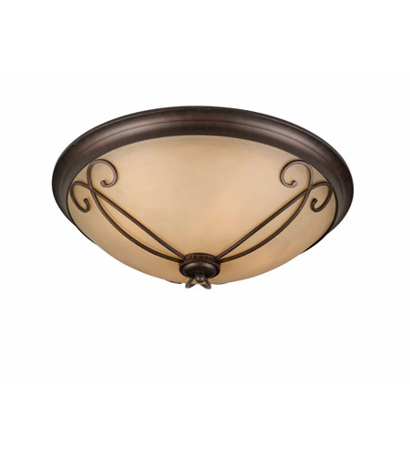 Corsica 4 Light Flush Mounts in English Bronze 31436 23