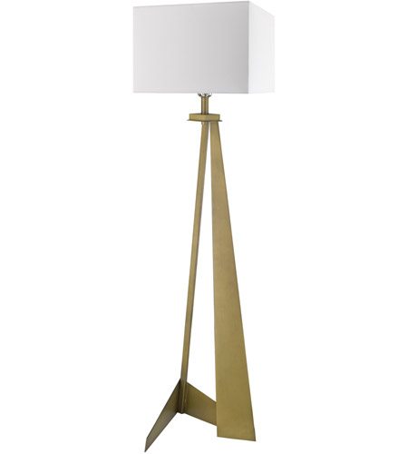 Trend Lighting TF70011AB Stratos 60 inch 100.00 watt Aged Brass Floor Lamp Portable Light photo