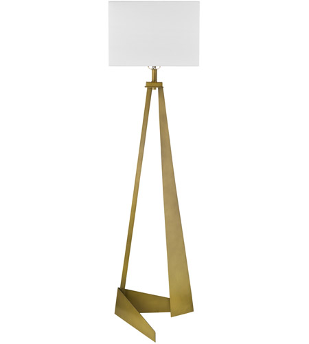 Trend Lighting TF70011AB Stratos 60 inch 100.00 watt Aged Brass Floor Lamp Portable Light TF70011AB_2.jpg