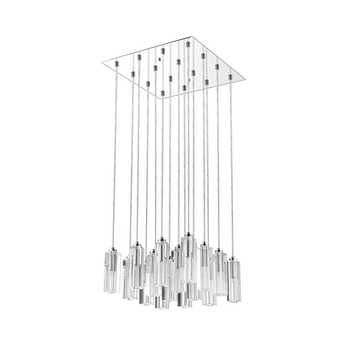 Trend Lighting A90012616S Icarus 16 Light 17 inch Polished Chrome Chandelier Ceiling Light