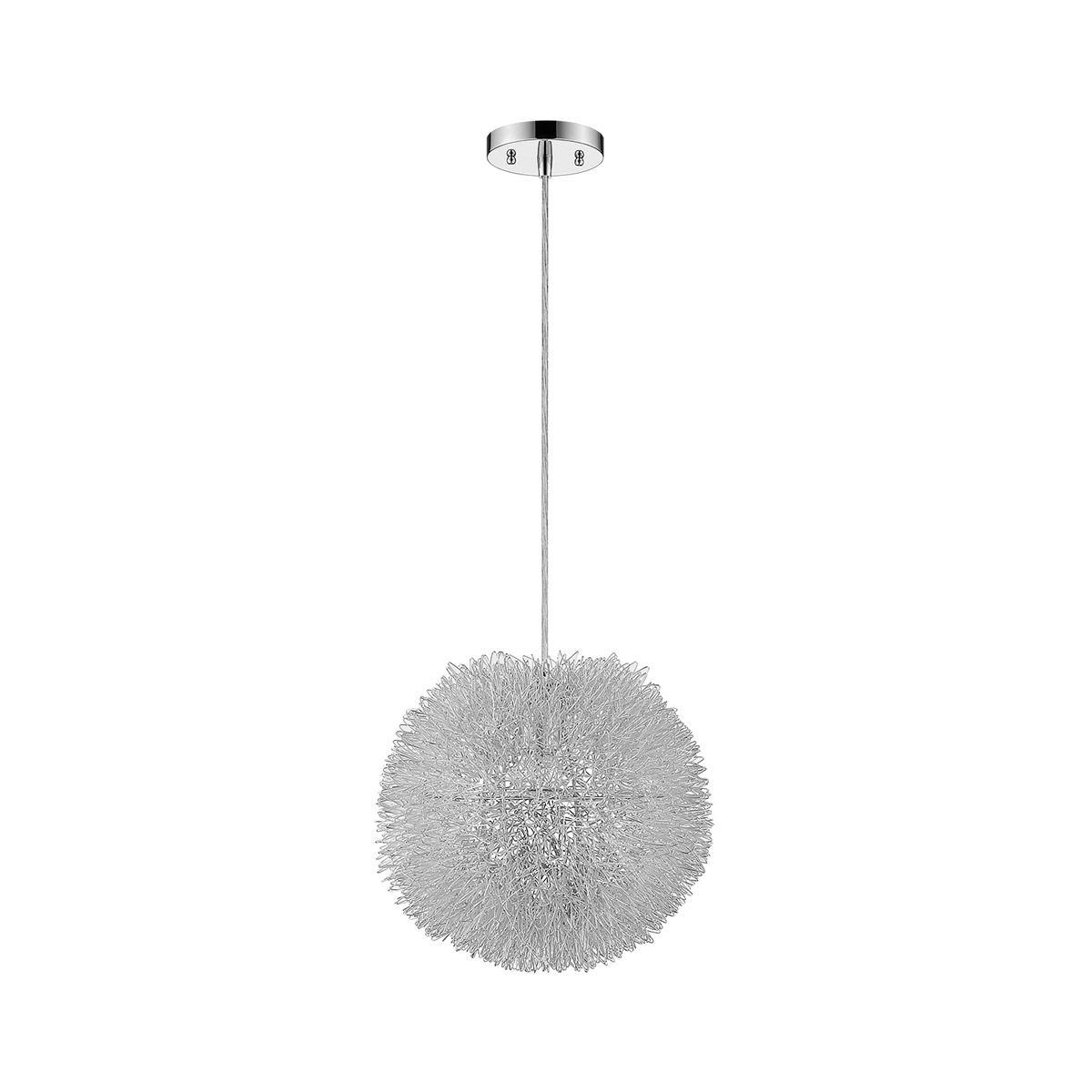 Trend Lighting BP6009 Luminary 1 Light 15 inch Metallic Silver Pendant Ceiling Light