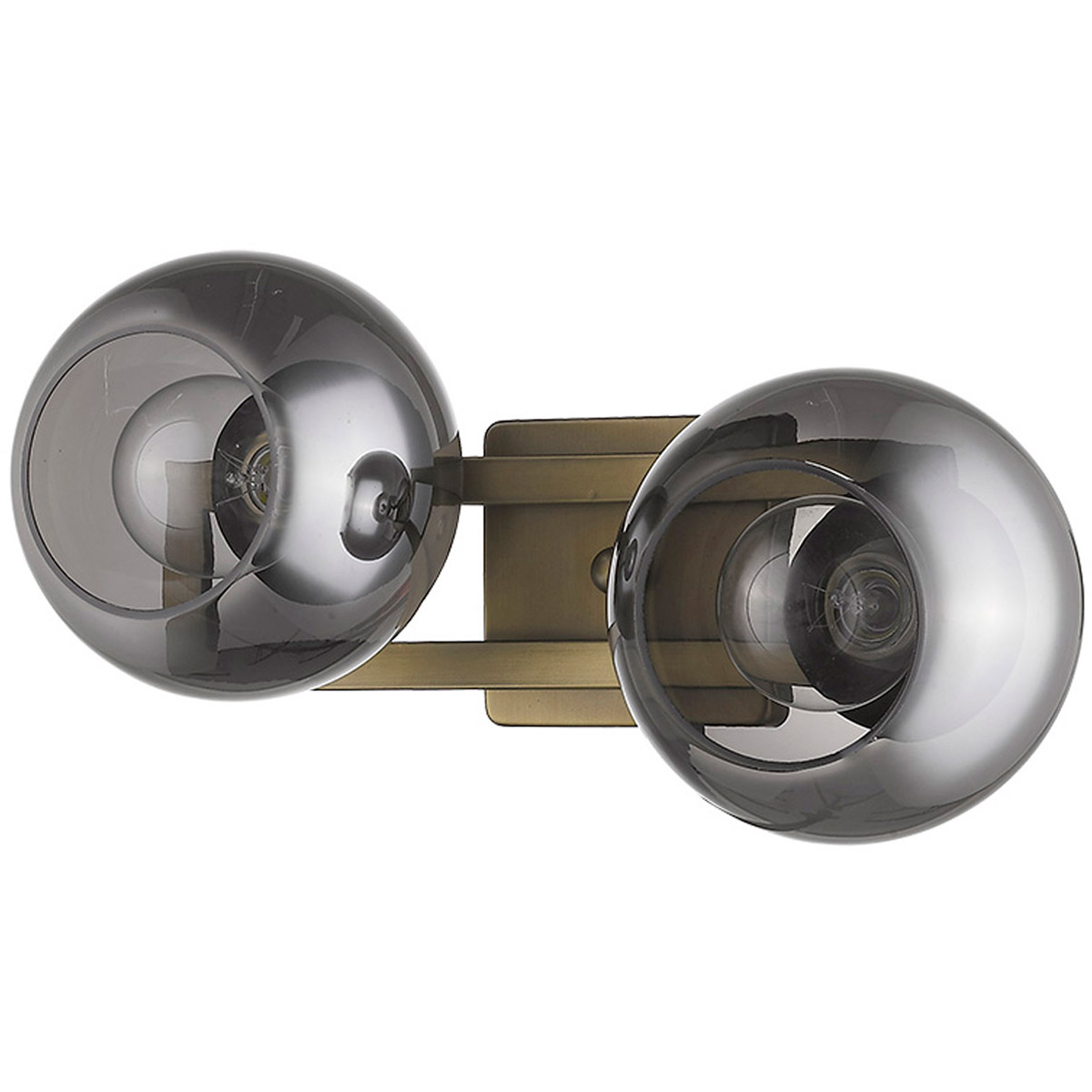Trend Lighting TW40037AB Lunette 2 Light 17 inch Aged Brass Sconce Wall Light