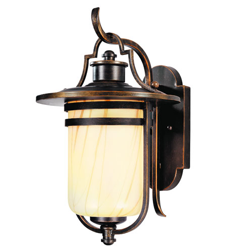 Troy Oyster Bay 1Lt Wall Lantern Exterior Wall Mount In Old Bronze B1631OBZ photo