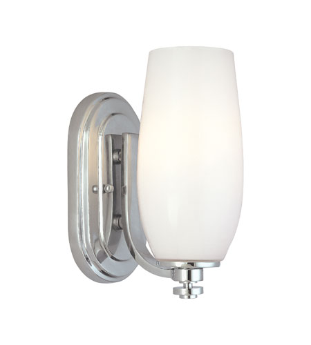 Troy Park Place 1 Light Wall Sconce Wall Mount In Polished Chrome B1771PC photo