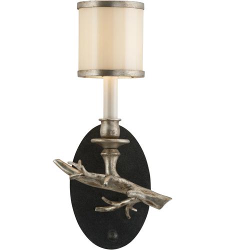 Troy Lighting B3442 Drift 1 Light 8 inch Bronze With Silver Leaf Wall Sconce Wall Light in Left photo
