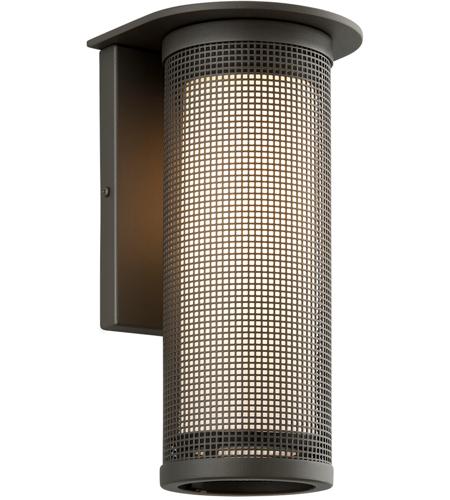 Troy Lighting B3742BZ Hive 1 Light 12 inch Bronze Outdoor Wall Sconce in Incandescent photo