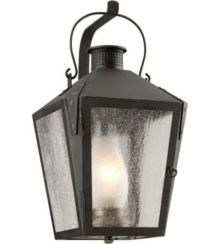 Troy Lighting BF3762CI Nantucket 1 Light 18 inch Charred Iron Outdoor Wall Lantern in Fluorescent  photo