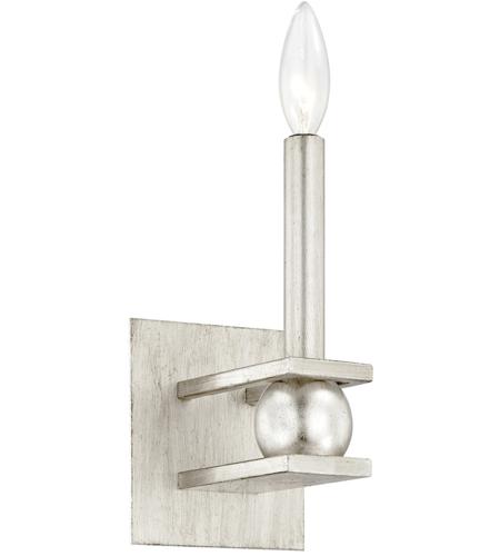 Troy Lighting B6241 Sutton 1 Light 5 inch Champagne Silver Leaf Wall Sconce Wall Light photo