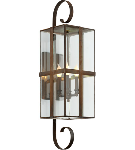 Troy Lighting B6563NR Rutherford 4 Light 36 inch Natural Rust Outdoor Wall Sconce photo
