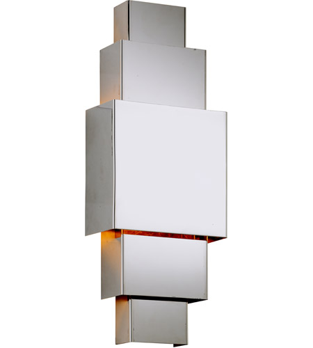 Troy Lighting B6593PS Figueroa LED 22 inch Polished Stainless Outdoor Wall Sconce in Polished Stainless Steel photo