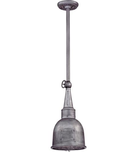 Troy Lighting F2947 Raleigh 1 Light 10 inch Old Silver Outdoor Hanging Lantern in Incandescent  photo
