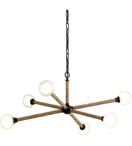 Troy Lighting F7256 Nomad 6 Light 37 inch Classic Bronze Chandelier Ceiling Light photo