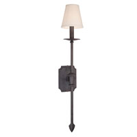 Troy Lighting BF2481FI La Brea 1 Light 5 inch French Iron Wall Sconce Wall Light in Fluorescent photo thumbnail
