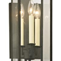 Troy Lighting B6382 Beckham 3 Light 22 inch Forged Iron Outdoor Wall Sconce  alternative photo thumbnail
