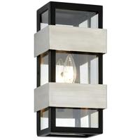 Troy Lighting B6521 Dana Point 1 Light 6 inch Black With Brushed Stainless ADA Wall Sconce Wall Light photo thumbnail