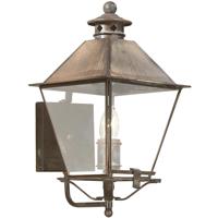 Troy Lighting B9131NR Montgomery 1 Light 16 inch Natural Rust Outdoor Wall Lantern in Clear photo thumbnail