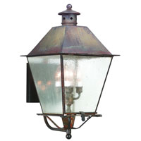 Troy Lighting BCD9137NR Montgomery 4 Light 24 inch Natural Rust Outdoor Wall Lantern in Clear Seeded photo thumbnail