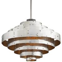 Troy Lighting F4725 Mitchel Field LED 32 inch Galvanized Chandelier Ceiling Light photo thumbnail