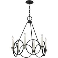 Troy Lighting F5956 Juliette 6 Light 26 inch Country Iron Chandelier Ceiling Light photo thumbnail
