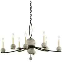 Troy Lighting F6338 Tallulah 8 Light 38 inch Natural Rust with Raw Concrete Chandelier Ceiling Light photo thumbnail